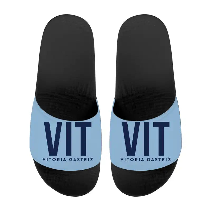 Vitoria Airport (VIT) Slippers & Flip Flops - Slippers - Sport - Code - Light Blue