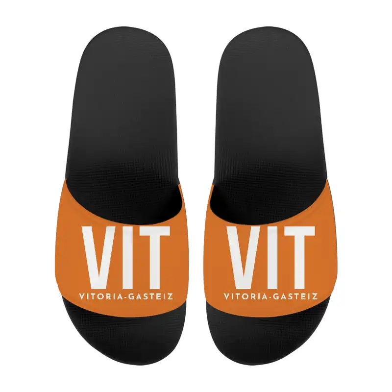 Vitoria Airport (VIT) Slippers & Flip Flops - Slippers - Sport - Code - Orange