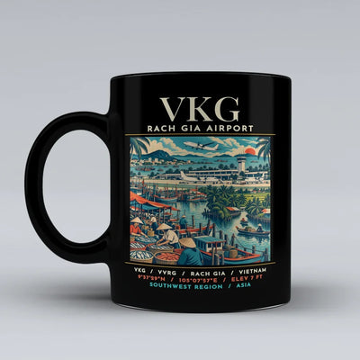 VKG - Poster - Mug - Black