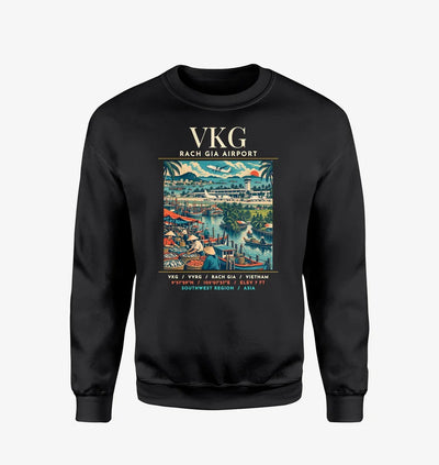 VKG - Poster - Sweatshirt - Black