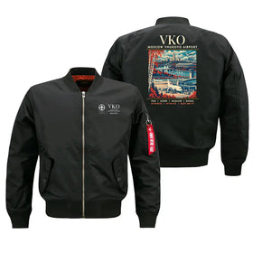 Moscow Vnukovo International Airport (VKO) Bomber Jacket