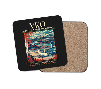 VKO - Poster - Coaster - Black
