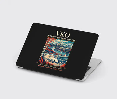 VKO - Poster - MacBook Case - Black