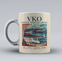 Thumbnail for VKO - Poster - Mug - Beige