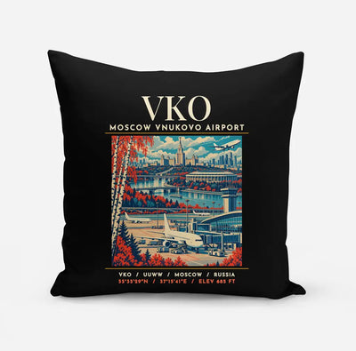 VKO - Poster - Pillow - Black