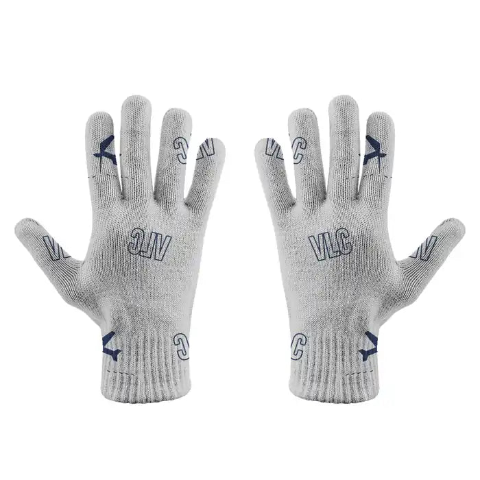Valencia Airport (VLC) Gloves - Gloves - Full - Pattern - Light Gray
