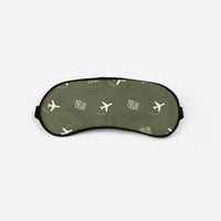 Thumbnail for Valencia Airport (VLC) Sleep Masks - Sleep Mask - Pattern - Green Army