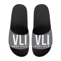 Thumbnail for Bauerfield International Airport (VLI) Slippers & Flip Flops - Slippers - Sport - Code - Gray