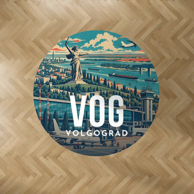 Volgograd International Airport (VOG) Carpets - Carpet Round - Scene