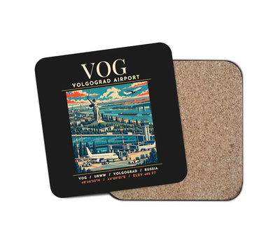 VOG - Poster - Coaster - Black