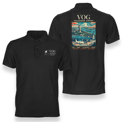 VOG - Poster - Double-Side Polo - Black