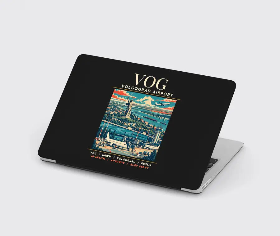 VOG - Poster - MacBook Case - Black