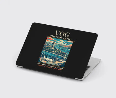 VOG - Poster - MacBook Case - Black