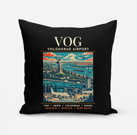 Thumbnail for VOG - Poster - Pillow - Black