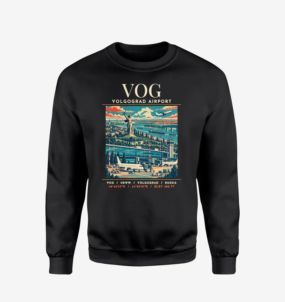 VOG - Poster - Sweatshirt - Black