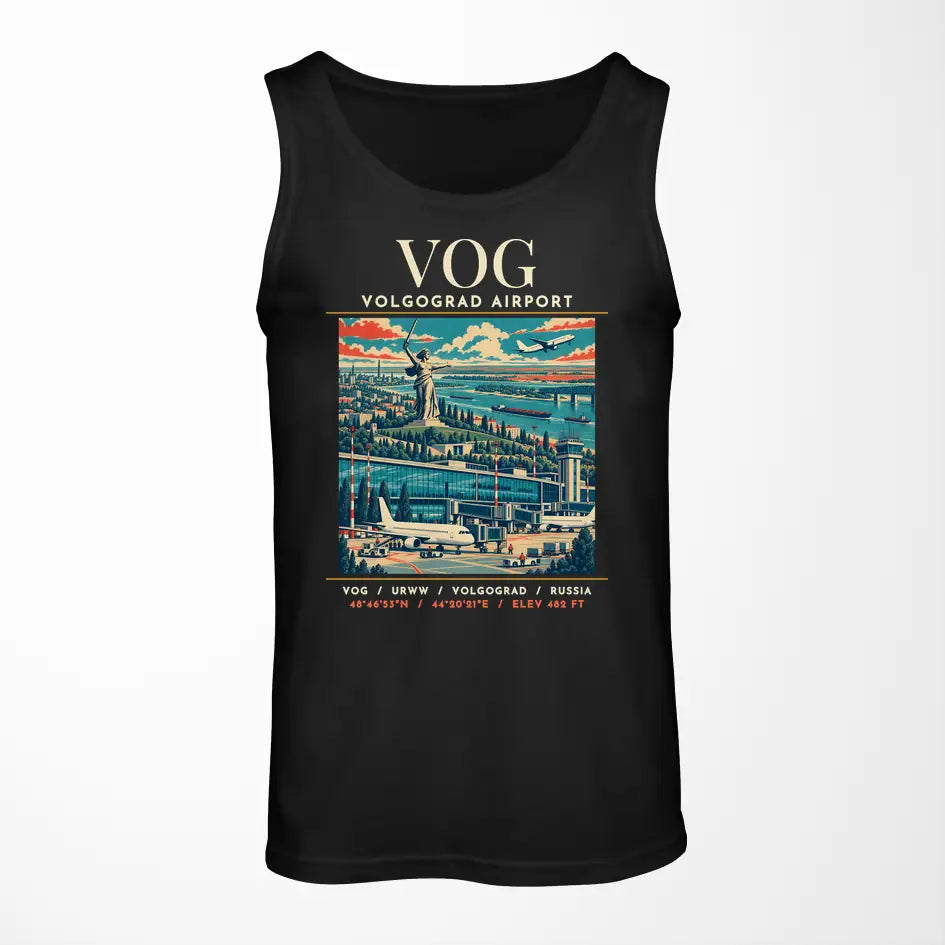 VOG - Poster - Tank Top - Black
