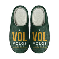 Thumbnail for Nea Anchialos National Airport (VOL) Slippers & Flip Flops - Slippers - Cotton - Code - Same - Dark Green