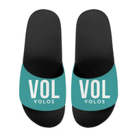 Thumbnail for Nea Anchialos National Airport (VOL) Slippers & Flip Flops - Slippers - Sport - Code - Turquoise