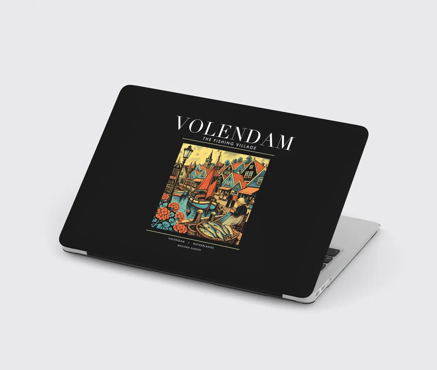 VOLENDAM - Poster - MacBook Case - Black