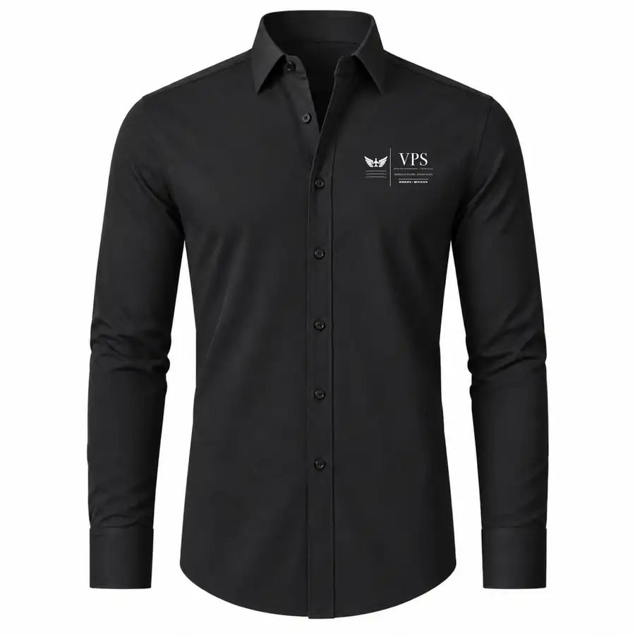 Destin Fort Walton Beach Airport (VPS) Shirts - Long Sleeve Shirt - Front - Black