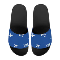 Thumbnail for Destin Fort Walton Beach Airport (VPS) Slippers & Flip Flops - Slippers - Sport - Pattern - Blue