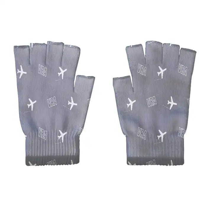 Juan Gualberto Gómez Airport (VRA) Gloves - Gloves - Cut - Pattern - Gray