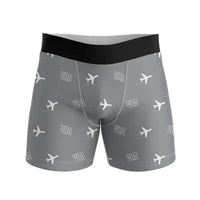 Thumbnail for Juan Gualberto Gómez Airport (VRA) Men Boxers - Pattern - Gray