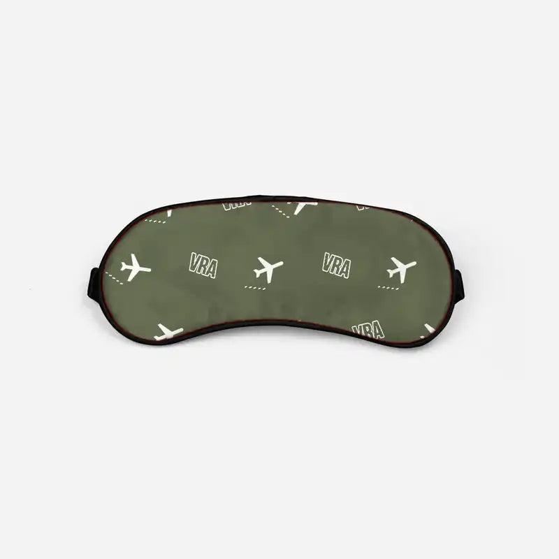 Juan Gualberto Gómez Airport (VRA) Sleep Masks - Sleep Mask - Pattern - Green Army