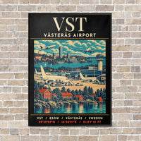 Thumbnail for VST - Poster - Canvas Framed - Black