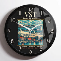 Thumbnail for VST - Poster - Wall Clock Framed - Black