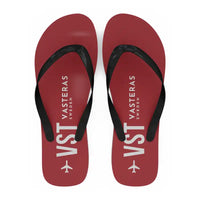 Thumbnail for Stockholm Västerås Airport (VST) Slippers & Flip Flops - Slippers - Flip Flops - Code - Red