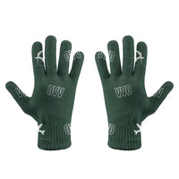 Thumbnail for Vladivostok International Airport (VVO) Gloves - Gloves - Full - Pattern - Dark Green