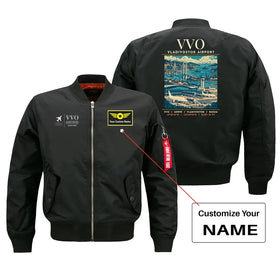 Vladivostok International Airport (VVO) Bomber Jacket