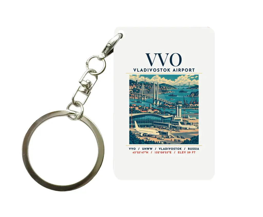VVO - Poster - Key Chain - White
