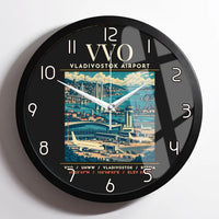 Thumbnail for VVO - Poster - Wall Clock Framed - Black