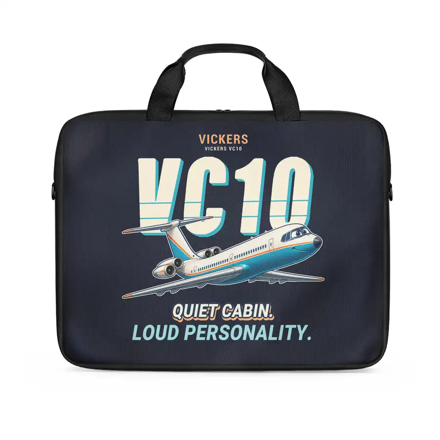 Vickers VC10 - Cartoon - Laptop Bag