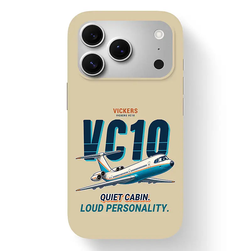 Vickers VC10 - Cartoon - MagSafe iPhone 17 Pro - Beige