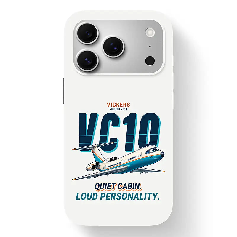 Vickers VC10 - Cartoon - MagSafe iPhone 17 Pro - White