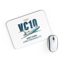 Thumbnail for Vickers VC10 - Cartoon - Mouse Pad - White