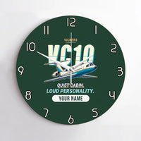 Thumbnail for Vickers VC10 - Cartoon + Name - No Frame - Dark Green