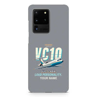 Thumbnail for Vickers VC10 - Cartoon + Name - Samsung Case - Gray