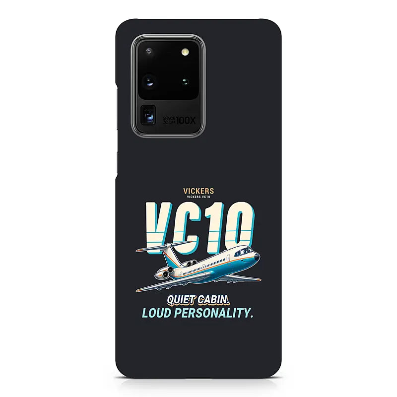 Vickers VC10 - Cartoon - Samsung Case - Black