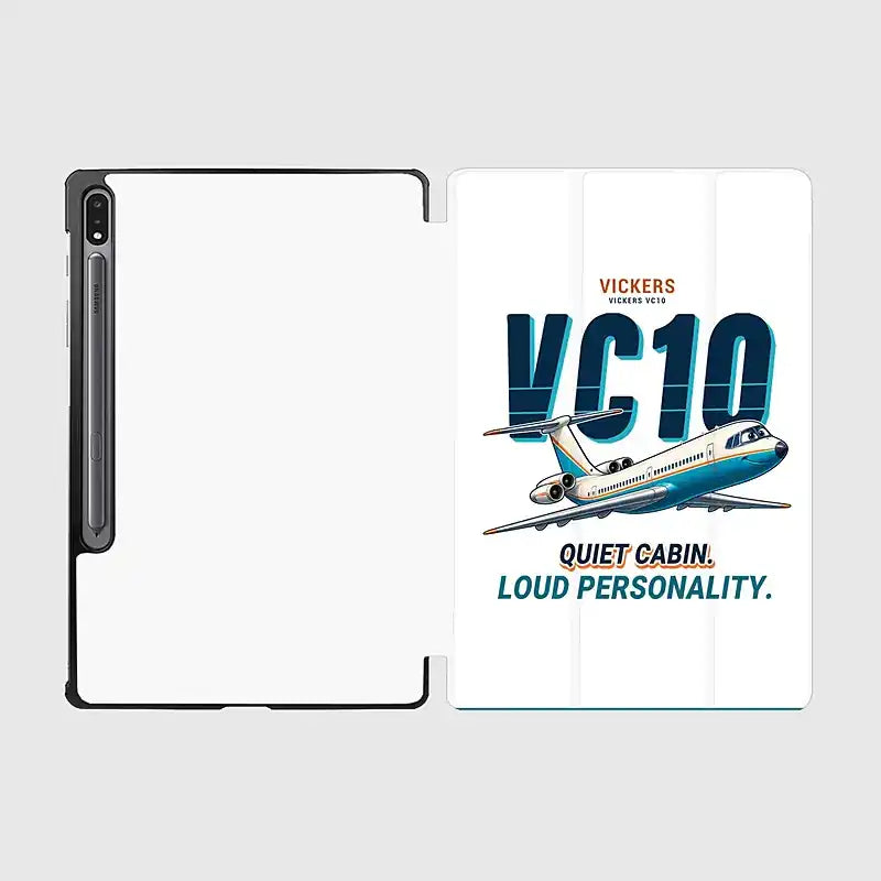 Vickers VC10 - Cartoon - Samsung Tablet - White