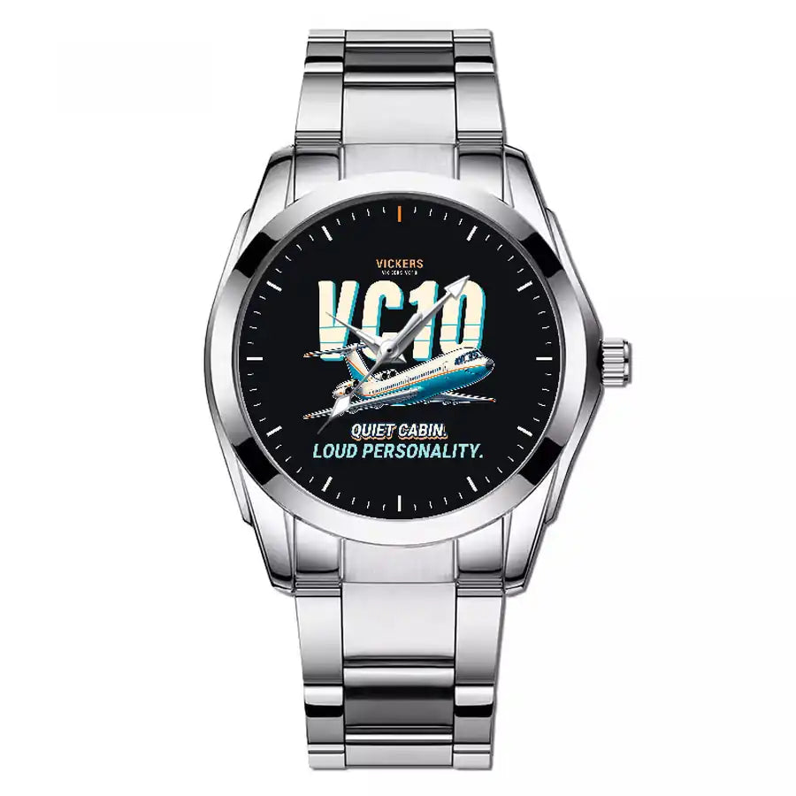 Vickers VC10 - Cartoon - Stainless Steel Band - For Men