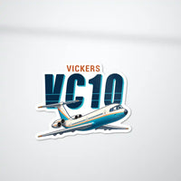 Thumbnail for Vickers VC10 - Cartoon Die-Cut - Die-Cut - White Car