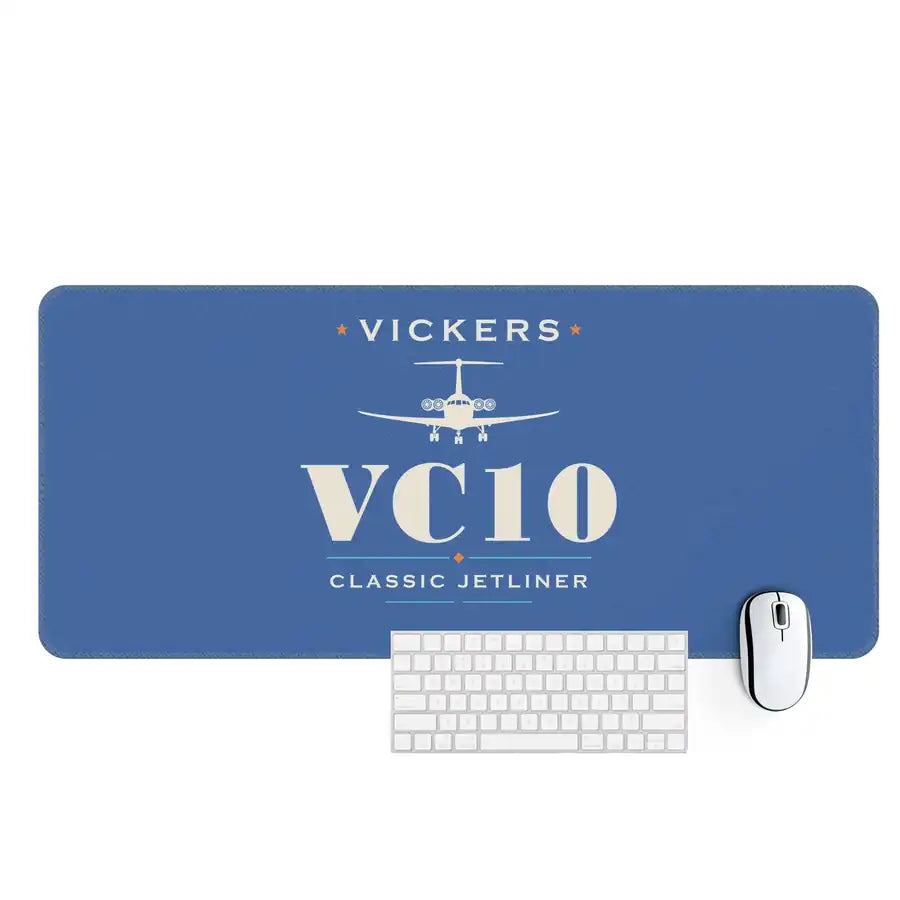 Vickers VC10 - Heritage - Desk Mat - Blue
