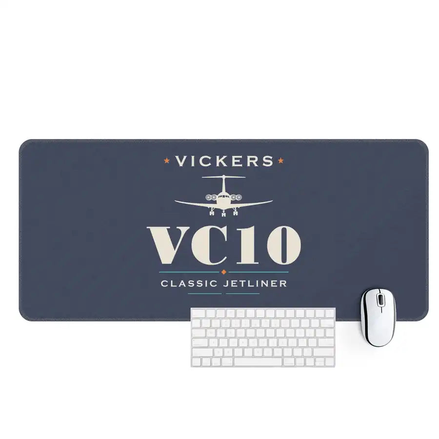 Vickers VC10 - Heritage - Desk Mat - Navy Blue