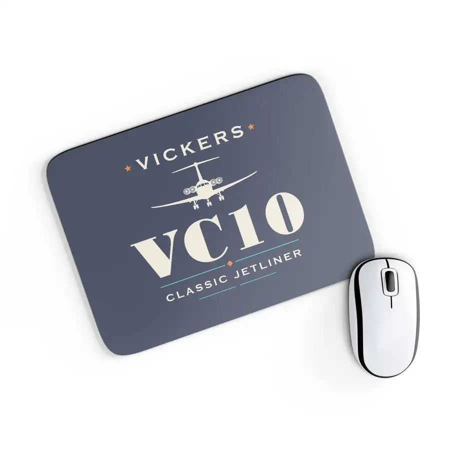 Vickers VC10 - Heritage - Mouse Pad - Navy Blue