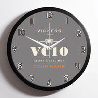 Thumbnail for Vickers VC10 - Heritage + Name - Framed - Gray