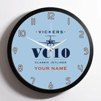 Thumbnail for Vickers VC10 - Heritage + Name - Framed - Light Blue
